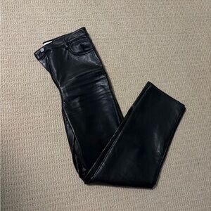 Wilfred Black Straight Leg Pants